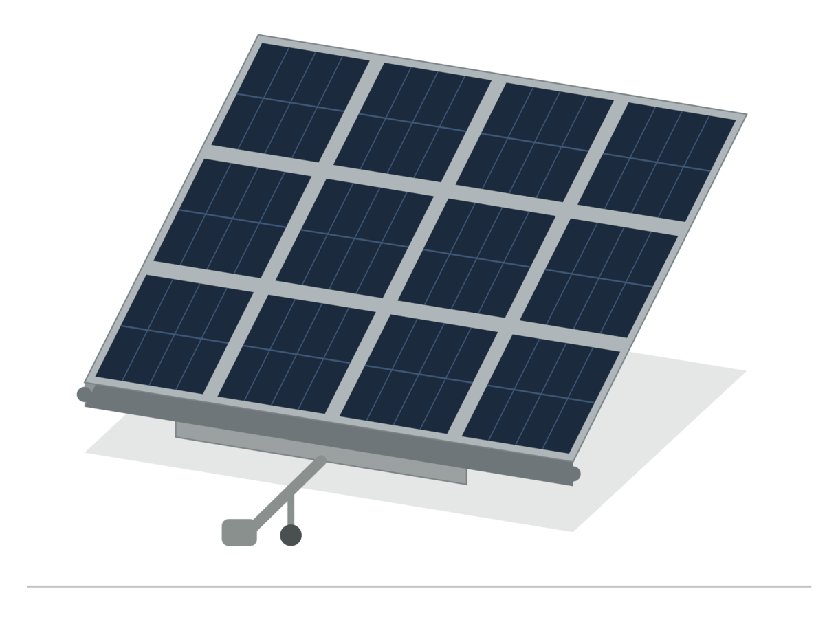 Wattanhänger mit ausgeklappten Solarmodulen im Einsatz — mobiler Solar-Stromerzeuger zum Mieten in Hannover